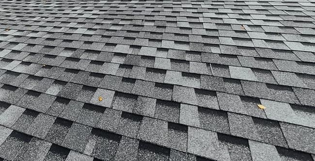 Professional roofing work
